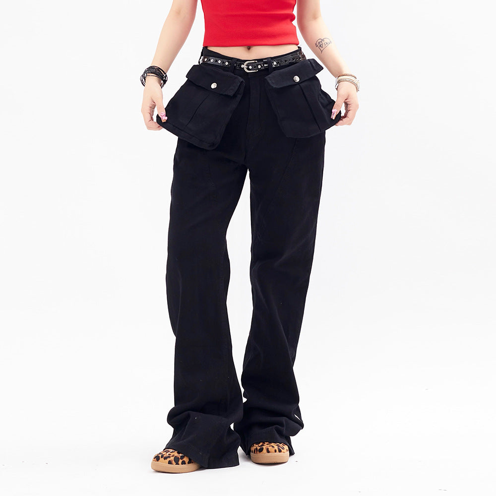 High Street Tooling Bootcut Trousers Men And Women Design