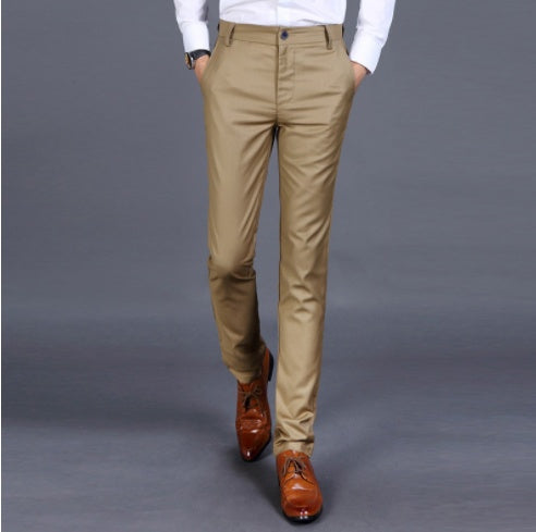 Men's slim business pants