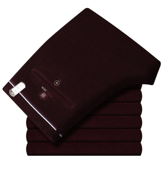 Business pants thick thin flannelette pants