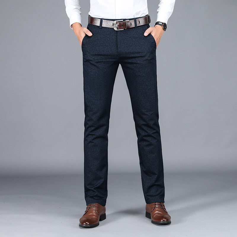New Men's Business Straight-Leg Pants