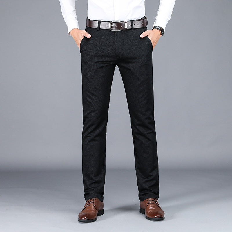 New Men's Business Straight-Leg Casual Pants