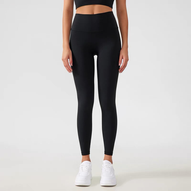 Long Hip Raise Shaping Fitness Waist Slimming Yoga Trousers For Women