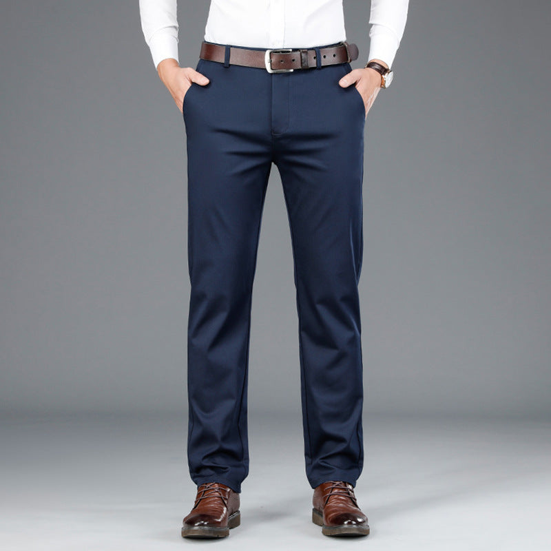 Men's Middle-aged Loose Business Pants