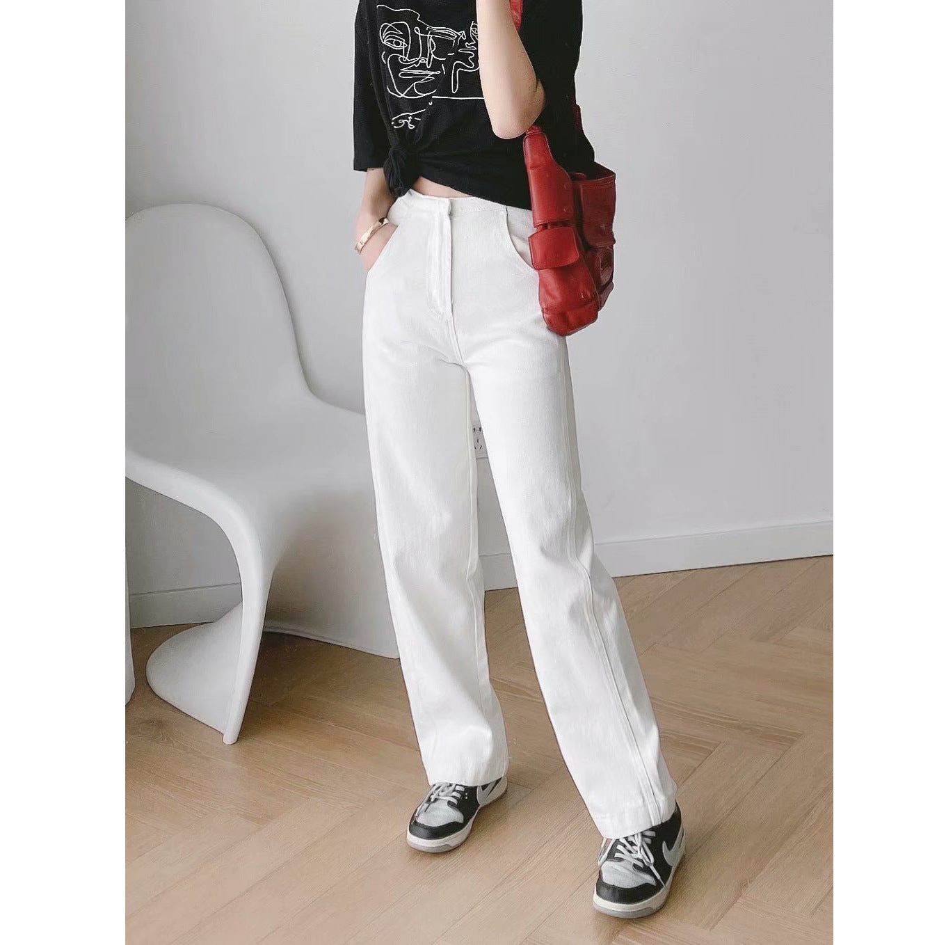 Banana Pants Women's Trousers Loose And Thin Straight Trousers