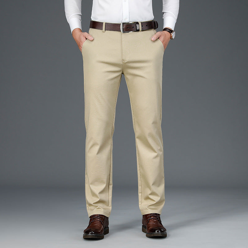 Men's Middle-aged Loose Business Pants
