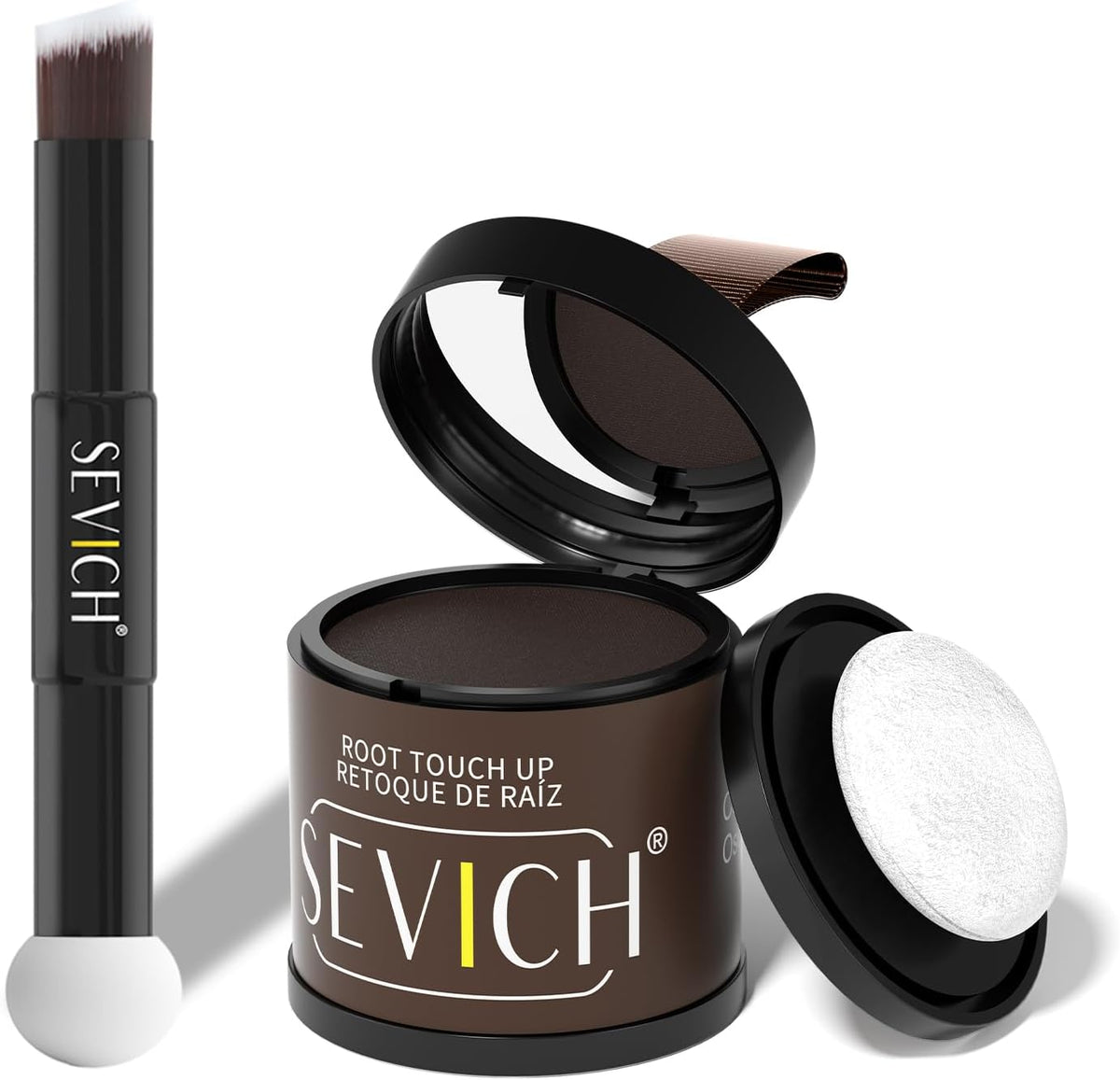 Hairline Shadow Powder 10g - Instant Root Touch Up & Grey Hair Concealer