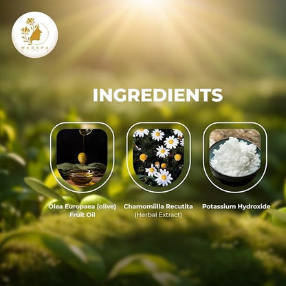 Moroccan Bath Soap With Olive Oil,100% Natural and Herbal Extract