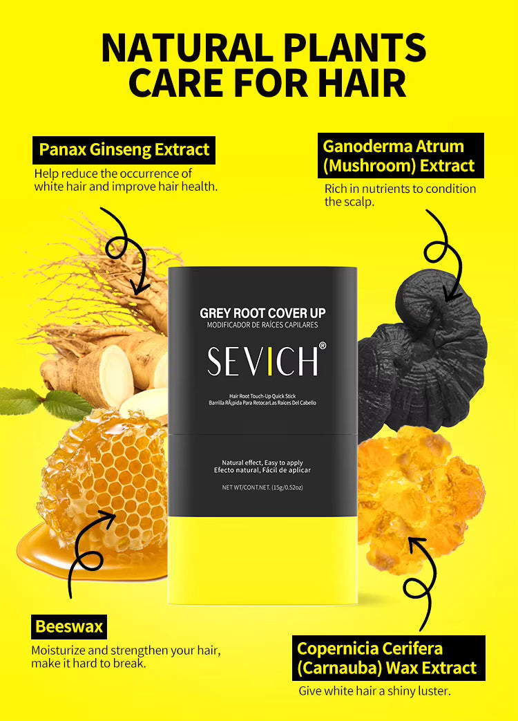 Grey Root Cover Up Stick| Instant Hair Root Touch-Up