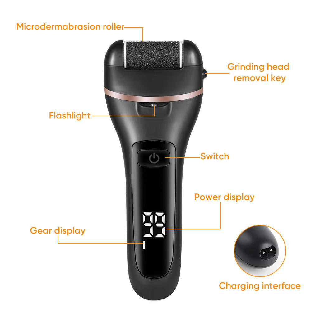 Rechargeable Electric Callus Remover Kit /  Pedicure Tools