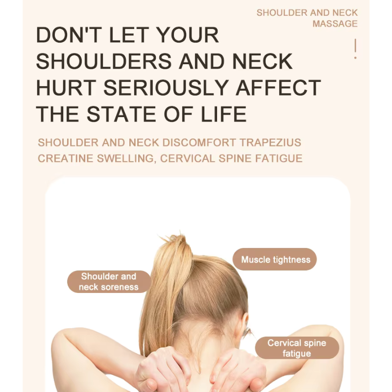 Deep Kneading 8d Trapezius Muscle/Neck & Shoulder Massager