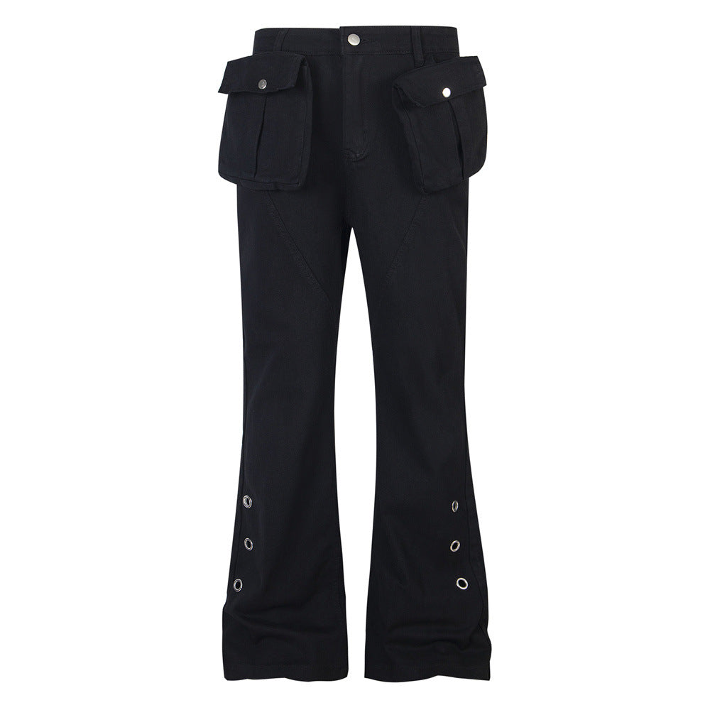 High Street Tooling Bootcut Trousers Men And Women Design