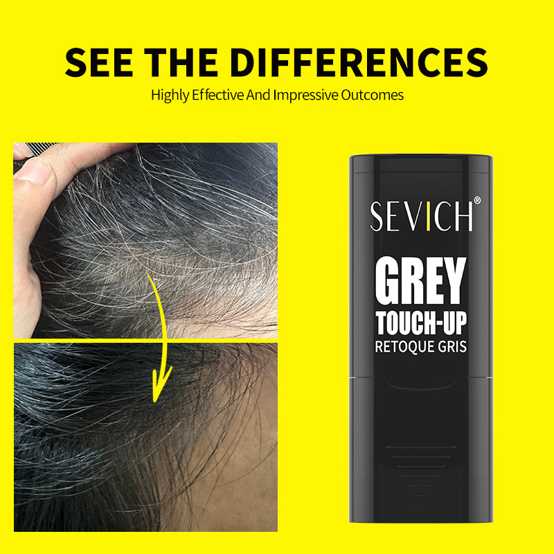 SEVICH Grey Touch Up Hair Color Pen – Instant Root Concealer for Grey Hair