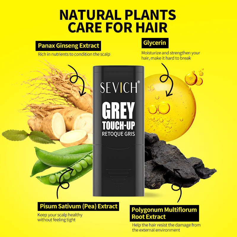 SEVICH Grey Touch Up Hair Color Pen – Instant Root Concealer for Grey Hair
