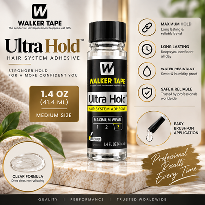 Walker Tape Ultra Hold Liquid Bond Adhesive for Wigs – Hair System Glue