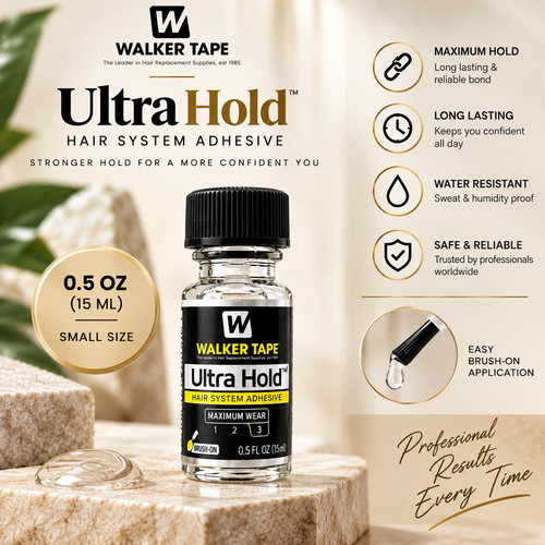 Walker Tape Ultra Hold Liquid Bond Adhesive for Wigs – Hair System Glue